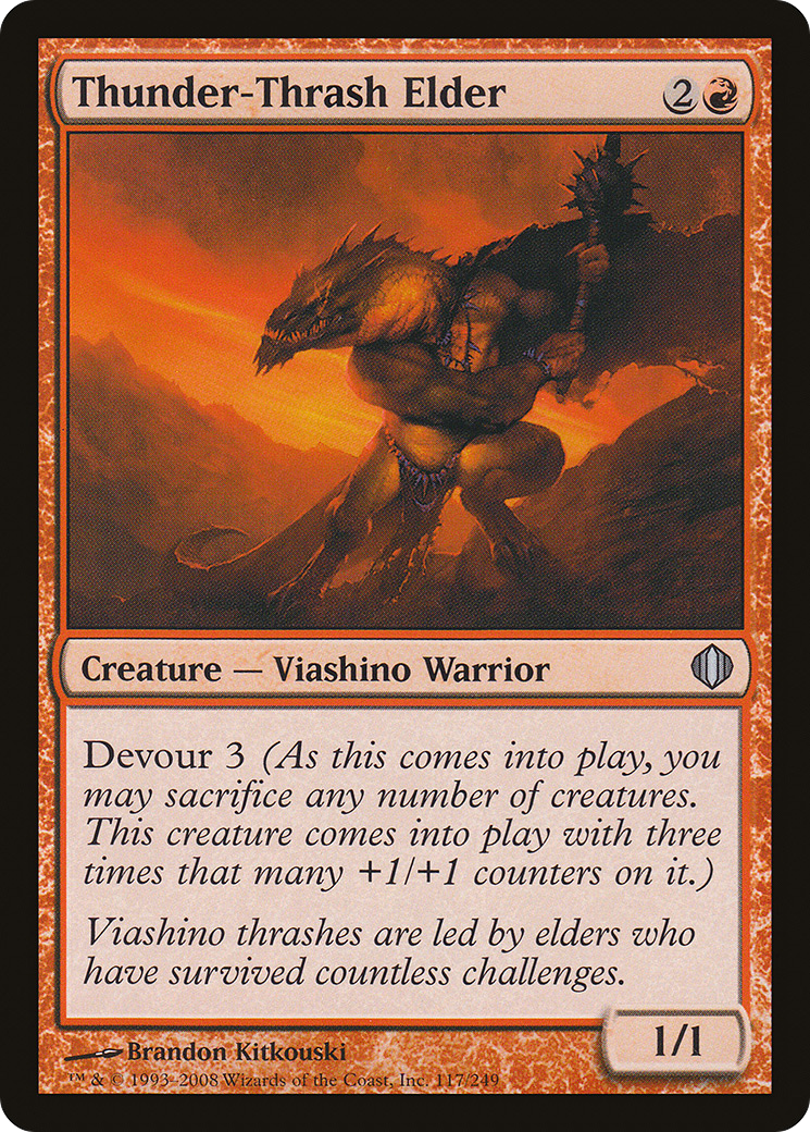 Thunder-Thrash Elder (ALA-117) [Shards of Alara]