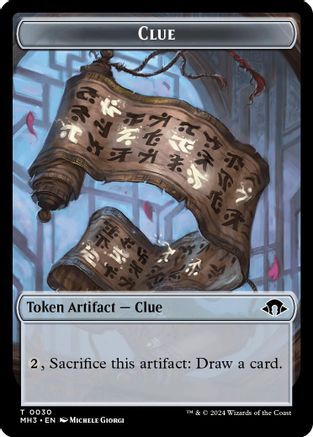 Clue Token // Energy Reserve Double-Sided Token (MH3-30 // 36) [Modern Horizons 3]