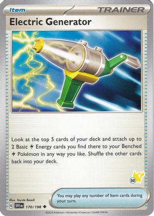 Electric Generator - Pikachu (170/198) [Battle Academy 2024] - Uncommon