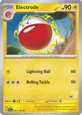 Electrode - Pikachu (67/193) [Battle Academy 2024] - Uncommon