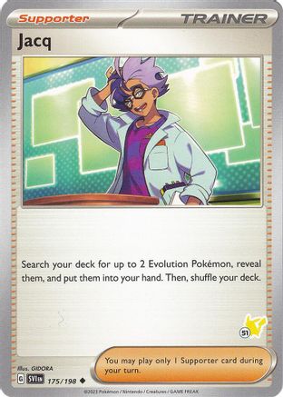 Jacq - Pikachu (175/198) [Battle Academy 2024] - Uncommon