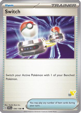 Switch - Pikachu (194/198) [Battle Academy 2024] - Common