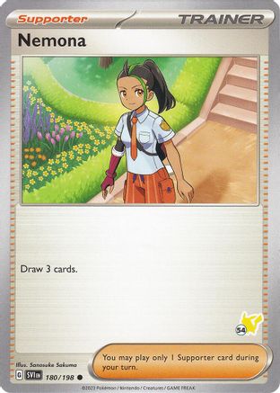 Nemona - Pikachu (180/198) [Battle Academy 2024] - Common