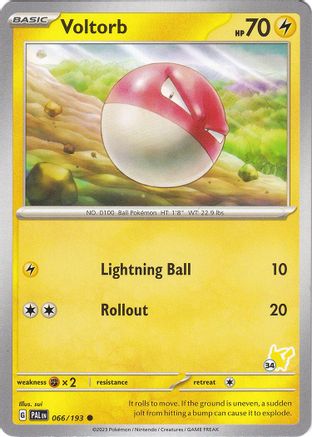 Voltorb - Pikachu (66/193) [Battle Academy 2024] - Common