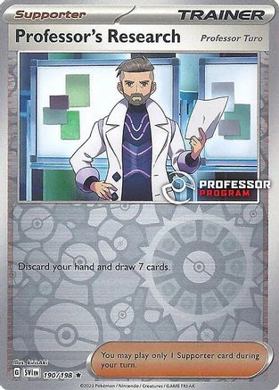 Professor's Research (2023) (190/198) [Professor Program Promos] Reverse Holofoil - Promo
