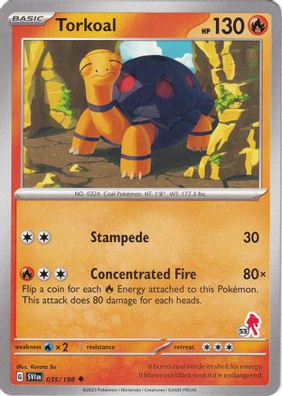 Torkoal - Armarouge (35/198) [Battle Academy 2024] - Uncommon