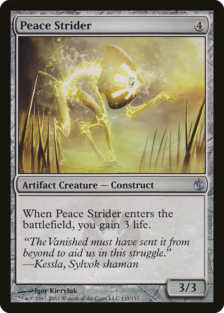 Peace Strider (MBS-119) [Mirrodin Besieged] Foil