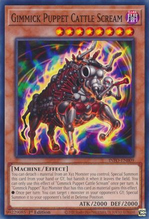 Gimmick Puppet Cattle Scream (Common) (INFO-EN009) - The Infinite Forbidden 1st Edition