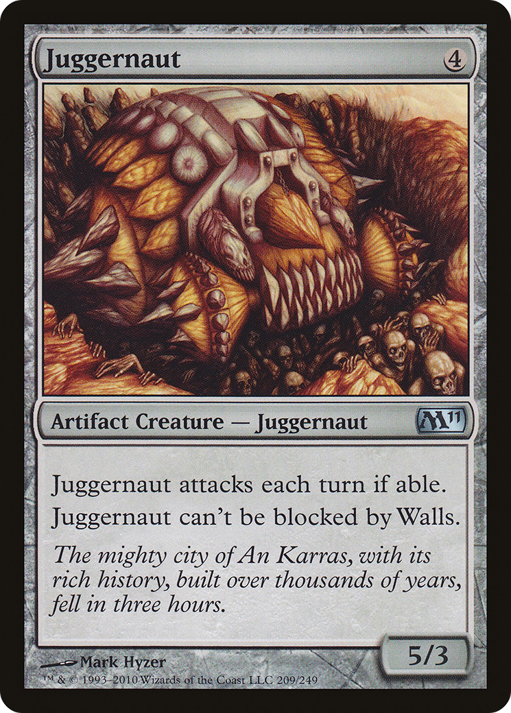 Juggernaut (M11-209) [Magic 2011]