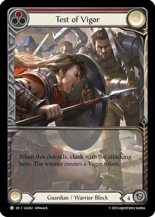 Test of Vigor - LGS262 (LGS262) - Flesh and Blood: Promo Cards Rainbow Foil