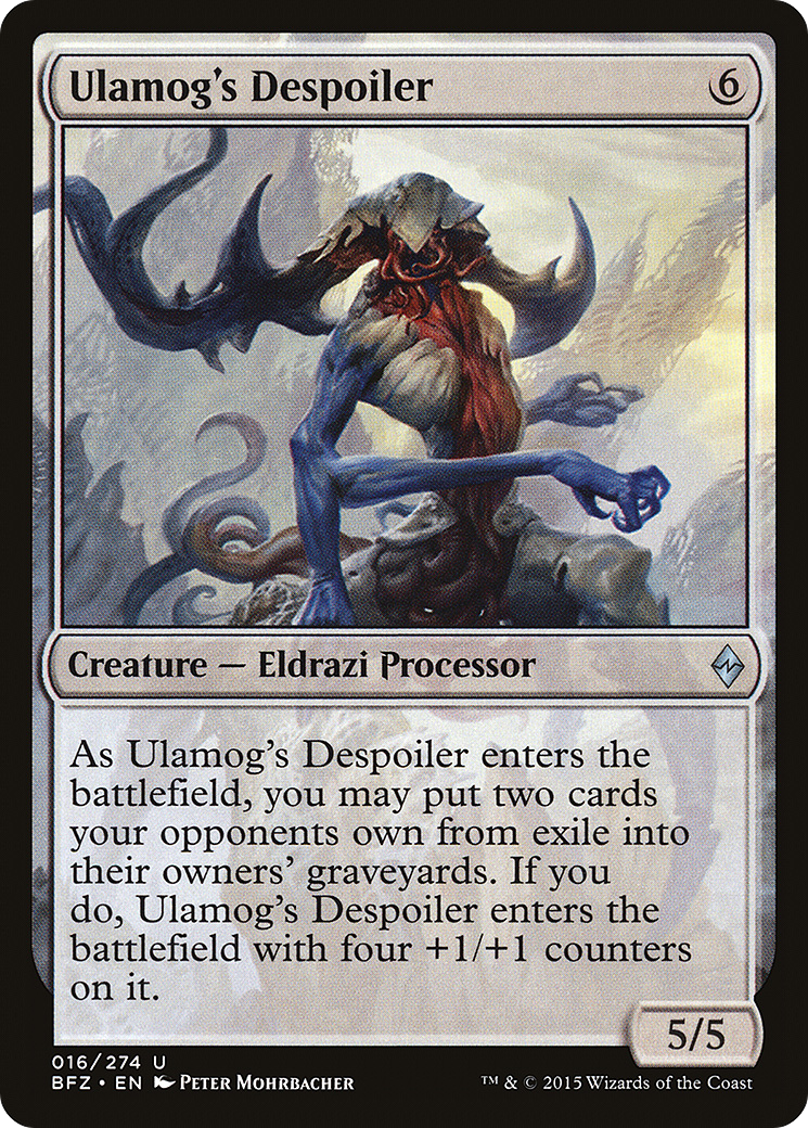 Ulamog's Despoiler (BFZ-016) [Battle for Zendikar] Foil