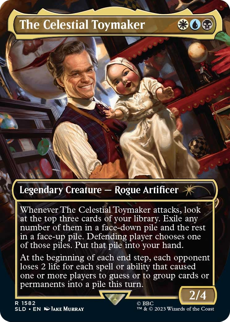 The Celestial Toymaker (SLD-1582) (Borderless) [Secret Lair Drop] Foil