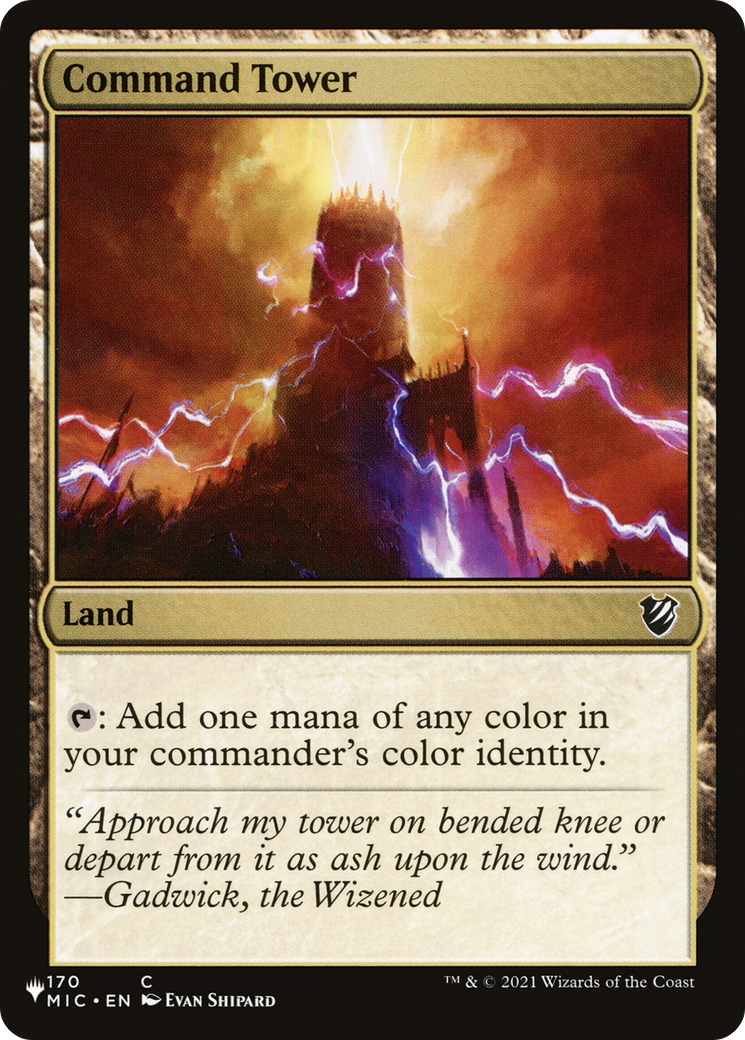Command Tower (MIC) (LIST-170/038) [The List]