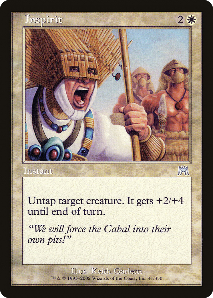 Inspirit (ONS-041) [Onslaught] Foil