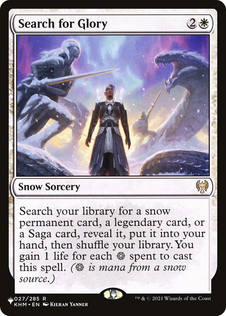 Search for Glory (LIST-027) [The List]