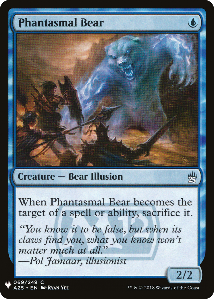 Phantasmal Bear (LIST-069) [The List]