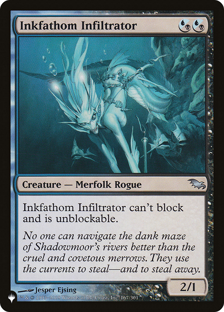 Inkfathom Infiltrator (LIST-167/301) [The List]