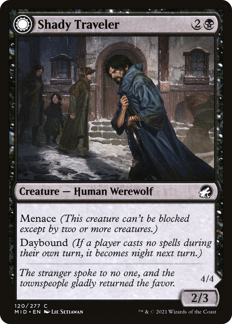 Shady Traveler (MID-120) [Innistrad: Midnight Hunt]
