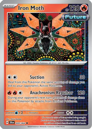 Iron Moth (009/064) [SV Shrouded Fable] Reverse Holofoil - Uncommon
