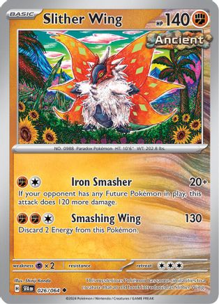 Slither Wing (026/064) [SV Shrouded Fable] Reverse Holofoil - Uncommon