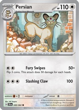 Persian (049/064) [SV Shrouded Fable] - Common