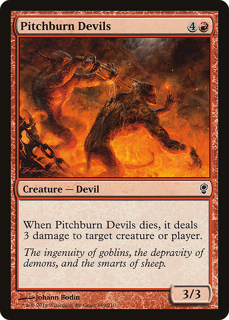 Pitchburn Devils (CNS-149) [Conspiracy] Foil