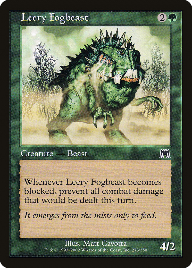 Leery Fogbeast (ONS-273) [Onslaught]