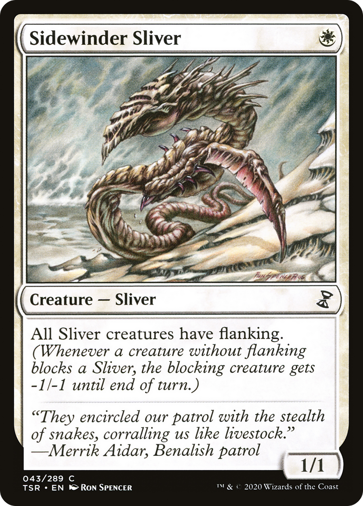 Sidewinder Sliver (TSR-043) [Time Spiral Remastered]