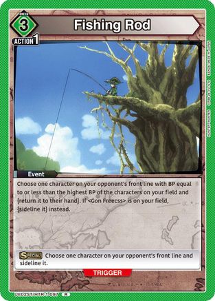 Fishing Rod (UE02ST/HTR-1-097) - UE02ST HUNTER X HUNTER Starter Deck