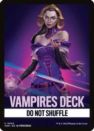 Vampires Deck Theme Card (FDN-002) [Foundations]