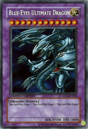 Blue-Eyes Ultimate Dragon (Secret Rare) (RP01-EN000) - Retro Pack (2020 Date Reprint) Limited