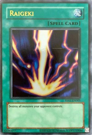 Raigeki (Ultra Rare) (RP01-EN005) - Retro Pack (2020 Date Reprint) Unlimited