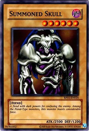 Summoned Skull (Super Rare) (RP01-EN024) - Retro Pack (2020 Date Reprint) Unlimited