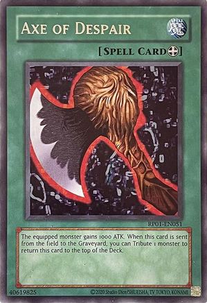 Axe of Despair (Rare) (RP01-EN051) - Retro Pack (2020 Date Reprint) Unlimited