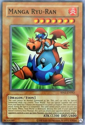 Manga Ryu-Ran (Common) (RP01-EN062) - Retro Pack (2020 Date Reprint) Unlimited