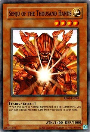 Senju of the Thousand Hands (Common) (RP01-EN068) - Retro Pack (2020 Date Reprint) Unlimited