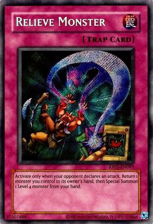 Relieve Monster (Secret Rare) (RP01-EN093) - Retro Pack (2020 Date Reprint) Unlimited