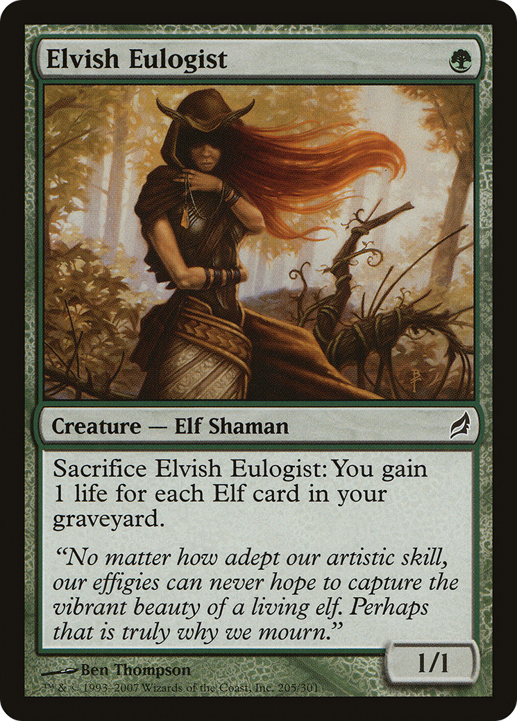 Elvish Eulogist (LRW-205) [Lorwyn]