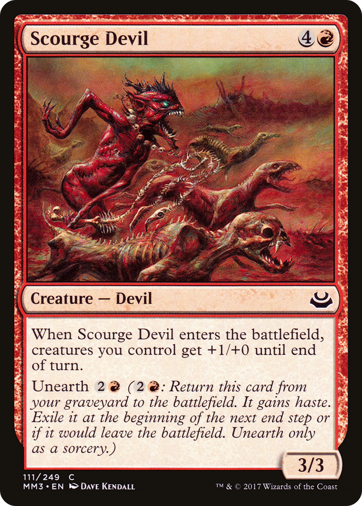Scourge Devil (MM3-111) [Modern Masters 2017] Foil