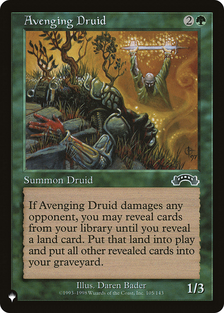 Avenging Druid (LIST-105/143) [The List]