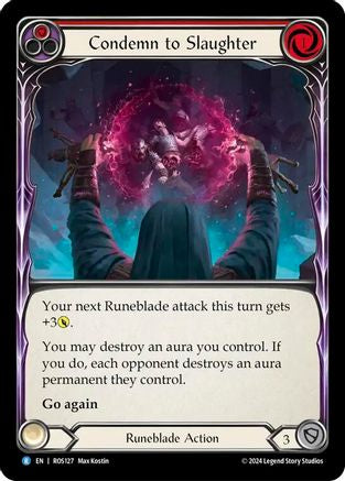 Condemn to Slaughter (Red) (ROS127) - Rosetta