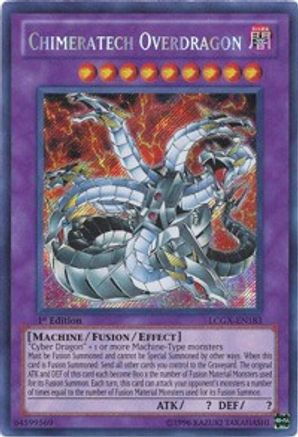 Chimeratech Overdragon (Secret Rare) (LCGX-EN183) - Legendary Collection 2 Unlimited