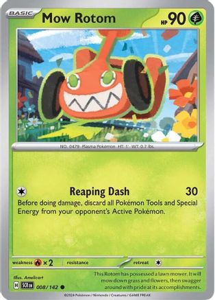 Mow Rotom (008/142) [SV07 Stellar Crown] - Common