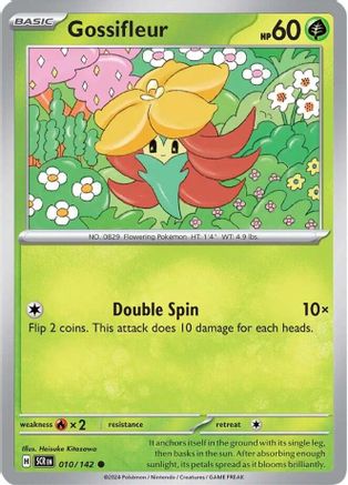 Gossifleur (010/142) [SV07 Stellar Crown] Reverse Holofoil - Common