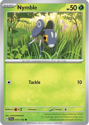 Nymble (015/142) [SV07 Stellar Crown] Reverse Holofoil - Common