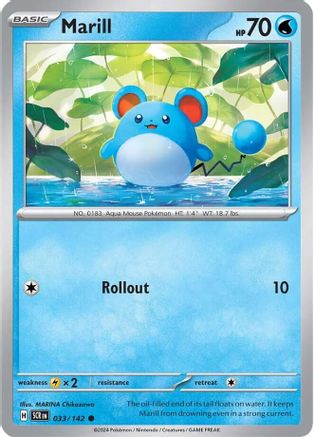 Marill (033/142) [SV07 Stellar Crown] - Common
