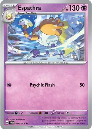 Espathra (069/142) [SV07 Stellar Crown] Reverse Holofoil - Common