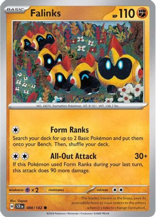 Falinks (088/142) [SV07 Stellar Crown] Reverse Holofoil - Common