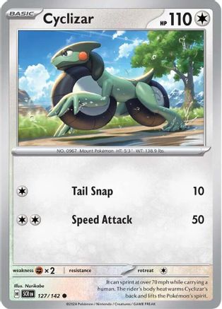 Cyclizar (127/142) [SV07 Stellar Crown] - Common