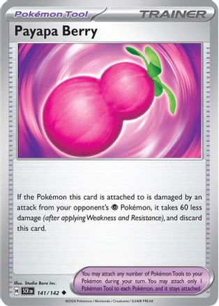 Payapa Berry (141/142) [SV07 Stellar Crown] Reverse Holofoil - Uncommon